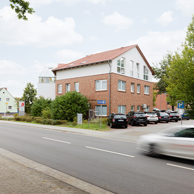 Praxisansicht von außen